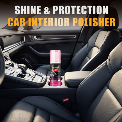 🔥Offre à durée limitée-Polish instantané pour intérieur de voiture, brillance et protection