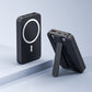 Batterie externe magnétique avec support et recharge rapide