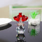 💎 50 % DE RÉDUCTION ! 💎 Rose en cristal éternelle dans un vase – Souvenir scintillant fait main, qui ne se décolore pas, idéal comme cadeau 🌹✨