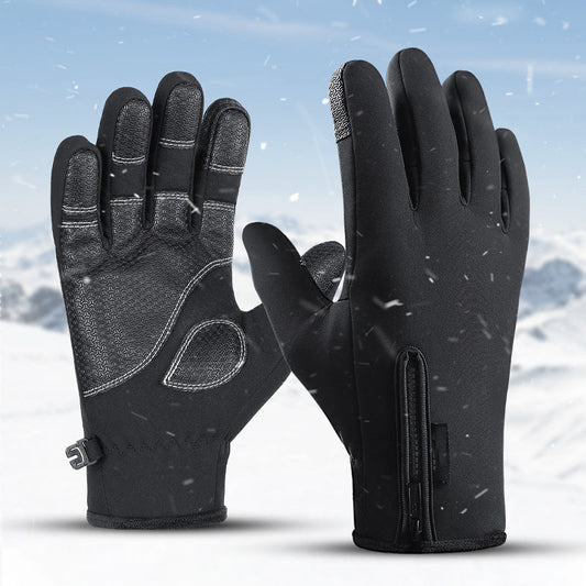 Gants chauds imperméables à écran tactile pour hommes