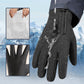 Gants chauds imperméables à écran tactile pour hommes