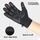 Gants chauds imperméables à écran tactile pour hommes
