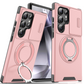 📱 50 % DE RÉDUCTION EN CE MOMENT ! 💎 Coque de téléphone avec support magnétique pour Samsung – Couvercle coulissant pour l'appareil photo, anneau de prise en main à 360° et béquille – Protection totale et visionnage mains libres ✨