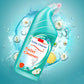 Nettoyant liquide puissant et rapide pour toilettes et détachant