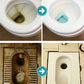 Nettoyant liquide puissant et rapide pour toilettes et détachant
