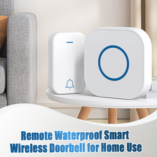 Remote Waterproof Smart Wireless Doorbell for Home Use