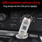 Bandes lumineuses LED USB pour intérieur de voiture avec télécommande
