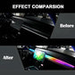Bandes lumineuses LED USB pour intérieur de voiture avec télécommande