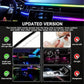 Bandes lumineuses LED USB pour intérieur de voiture avec télécommande