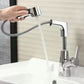 Mitigeur de salle de bain à un trou avec douchette extractible💦