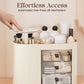 Boîte de rangement à compartiments multiples pour produits de beauté