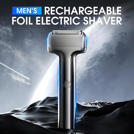 Rasoir électrique rechargeable à grille pour hommes