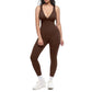 🥳SOLDES 2026🥳💞PLUS DE 50 000 EXEMPLAIRES VENDUS !🌸🦋50 % DE RÉDUCTION Combinaison à col en V ultra-extensible – Confortable toute la journée, pour le fitness et bien plus encore. Respirante, souple et chic sans effort. Votre allié idéal pour bouger. 🧘‍♀️💫