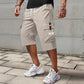 ⏳DERNIER JOUR DE SOLDES 50 % DE RÉDUCTION !!📢Pantalon cargo capri décontracté à cordon pour homme