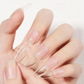 Gel adhésif pour faux ongles