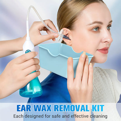👂 50% DE RÉDUCTION! 💧 Système Manuel d’Irrigation Auriculaire – Nettoyage en Douceur, 5 Jets & Embouts Sécurisés pour une Hygiène Sans Risque 🧼