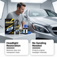 Kit professionnel de polissage et de protection pour phares