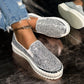 Chaussures Slip-On Décontractées et Confortables pour Femme