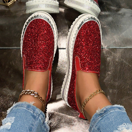 Chaussures Slip-On Décontractées et Confortables pour Femme