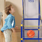 Jeu d'arcade de basket-ball d'intérieur pour enfants avec 4 ballons