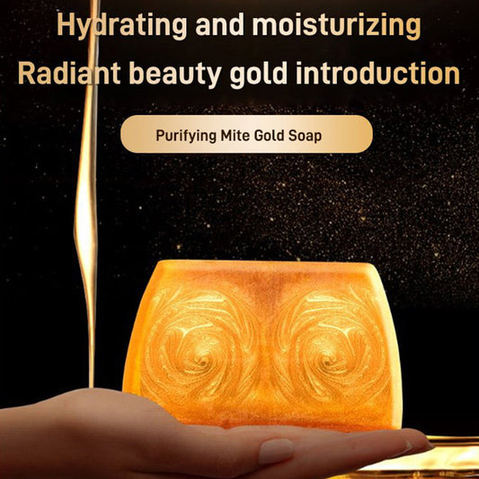 🎉ACHETEZ PLUS, ÉCONOMISEZ PLUS ! Savon parfumé doré hydratant au nettoyage en profondeur