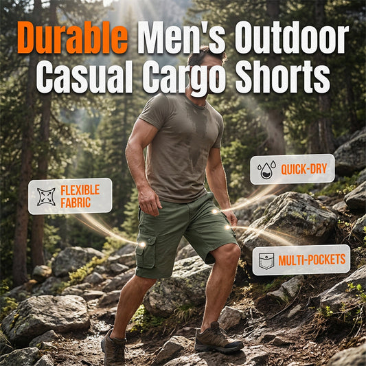 🔥50 % DE RÉDUCTION ! Short cargo décontracté pour homme