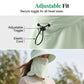 🔥Promotions de début d'été🔥Chapeau de protection solaire pour l'extérieur avec visière pour le visage et le cou