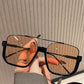 Lunettes de soleil tendance à verres teintés et légères