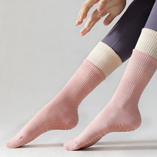 🌺 50 % DE RÉDUCTION💐Chaussettes Pilates antidérapantes Cloud-Soft