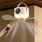 ⏰ Offre à durée limitée : 50 % DE RÉDUCTION sur un ventilateur de plafond rechargeable avec LED ! 🌬️✨