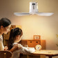 ⏰ Offre à durée limitée : 50 % DE RÉDUCTION sur un ventilateur de plafond rechargeable avec LED ! 🌬️✨