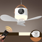⏰ Offre à durée limitée : 50 % DE RÉDUCTION sur un ventilateur de plafond rechargeable avec LED ! 🌬️✨