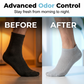 🔥OFFRE SPÉCIALE🔥Chaussettes courtes pour homme, respirantes et antibactériennes