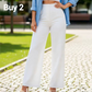 🥳SOLDES 2026🥳Pantalon décontracté à jambes larges unie pour femme