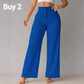 🥳SOLDES 2026🥳Pantalon décontracté à jambes larges unie pour femme