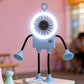 🥳SOLDES 2026🥳Ventilateur de bureau robotisé flexible avec éclairage LED