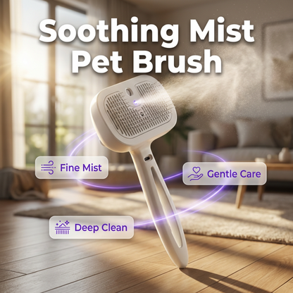 🥳SOLDES 2026🥳Brosse auto-nettoyante pour animaux de compagnie avec lumière UV