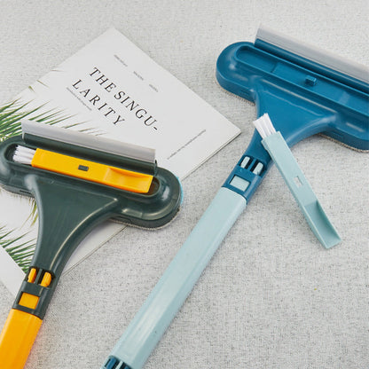 🔥Offre à durée limitée-Brosse de nettoyage polyvalente 2 en 1 pour moustiquaires de fenêtres