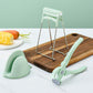 Pince en silicone anti-brûlures Pince multifonctionnelle créative pour la cuisine Porte-cuillère Pinces à casserole