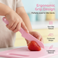 🥳SOLDES 2026🥳Ensemble couteau de cuisine et planche à découper sécurisés pour enfants
