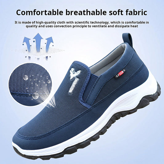 🔥OFFRE SPÉCIALE🔥Chaussures de marche respirantes à enfiler pour homme