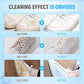 🔥VENTE CHAUDE🔥Kit de nettoyage pour chaussures en mousse avec brosse et serviett