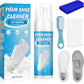🔥VENTE CHAUDE🔥Kit de nettoyage pour chaussures en mousse avec brosse et serviett