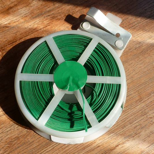 🔥OFFRE SPÉCIALE🔥Fil métallique spiralé avec lame intégrée pour attacher les plantes