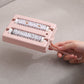 Brosse à tapis à double rouleau portable - Nettoyage sans effort, élimination des poils d'animaux