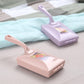 Brosse à tapis à double rouleau portable - Nettoyage sans effort, élimination des poils d'animaux