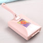 Brosse à tapis à double rouleau portable - Nettoyage sans effort, élimination des poils d'animaux