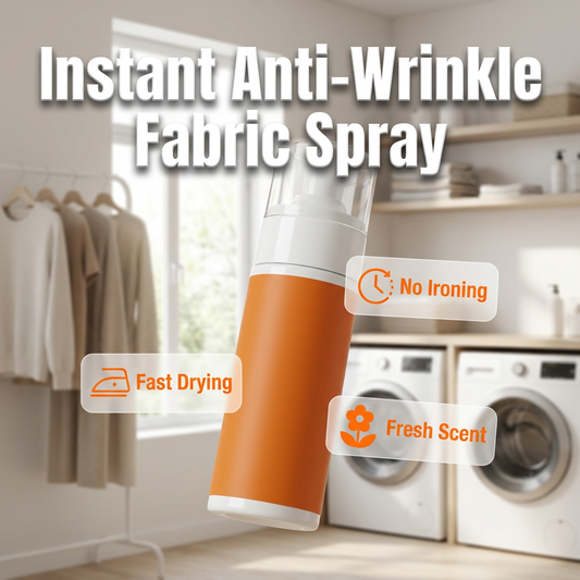 Spray anti-rides instantané pour tissus
