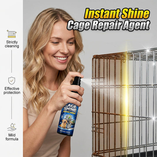 🧴🐾 Produit antirouille pour cages d'animaux – Élimine rapidement la rouille et les taches, sans danger et inodore – Paiement à la livraison ✨✅