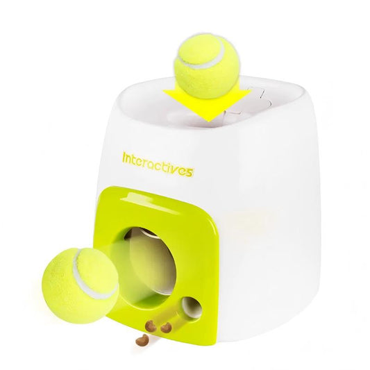 Lanceur automatique de balles pour chiens
